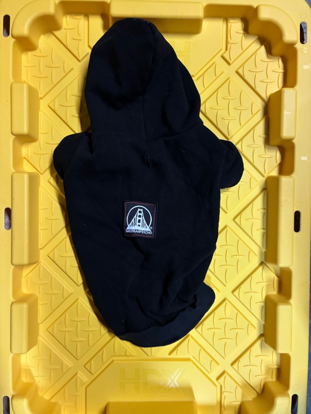 Black Dog Hoodie - Cozy Pet Sweatshirt